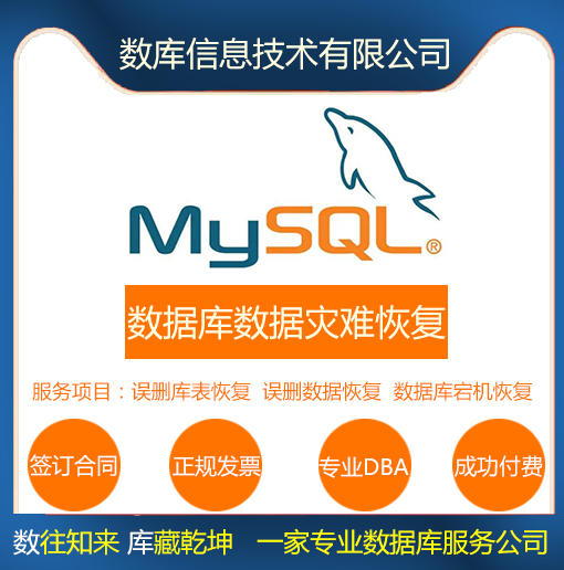 MySQL数据库数据灾难恢复